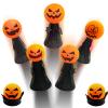 10pcs Funny Bouncing Jumping Pumpkins Spring Birthday Party Decor For Kids Toy Finger Halloween Toy Decoration view 4