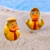 2025 Double Middle Finger Duck with Ear Bandaid, Donald Trump Duck, Trump Ducks for Jeeps, Fist Trump Ducks Funny Gifts Toys for Party Favors (Fist Trump) (Fist Duck) view 3