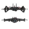 1 Set Metal Front and Rear Complete Axles for 1/18 RC Car Crawler TRX4M Defender Bronco K10 Chassis Upgrade Parts (Red Black) view 2