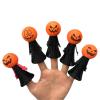 10pcs Funny Bouncing Jumping Pumpkins Spring Birthday Party Decor For Kids Toy Finger Halloween Toy Decoration view 3