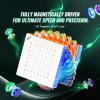 Bukefuno QY Magnetic 9x9 Speed Cube 68MM Magic Stickerless 9 M Education Toys Puzzle Cube 2024 QY 9x9x9 Professional Magnetic Cube view 3