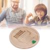 Dice Tray,Wooden Dice Rolling Tray,Round Wood Dice Board,Improve Math Skills Wooden Classic Dice Game Tray for Family Game (Round 30cm) view 2