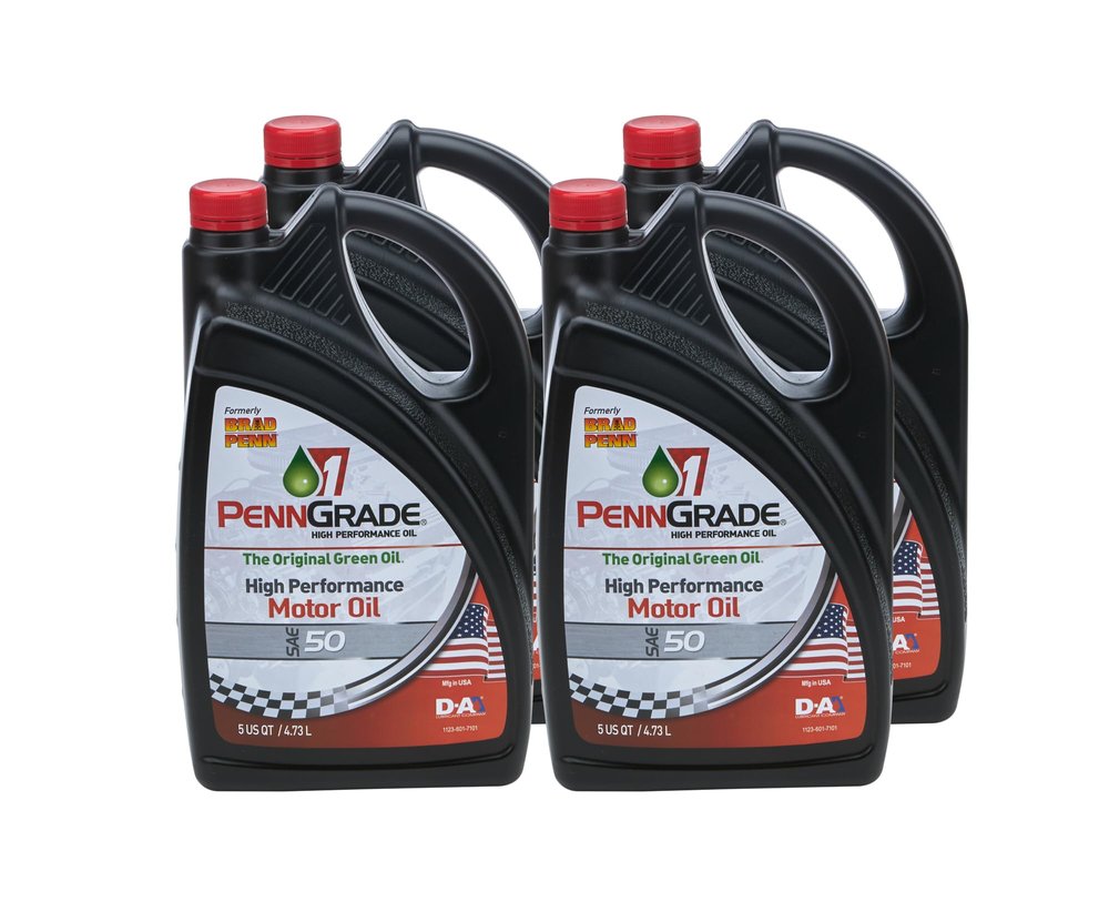 PENNGRADE Motor Oil 71150-4 50w Racing Oil Case 4 x 5 Quart Bottles