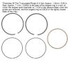 Piston Kit for 168F 55 65 Gasoline Generators Replacement Parts Compatible with Agriculture and Industrial Equipment view 4