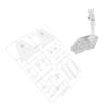 Alomejor 5 Pack Bases 6inch Doll Model Stand Stable Display Holder for Action Figures (Transparent) view 2