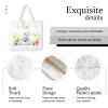Kids Hand Print Plush Handbag for Women - Perfect for Keys, Lipstick, and More - Ideal Gift for Christmas, Valentine's Day view 4
