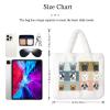 french bulldog Plush Ladies Handbag  Autumn and Winter, Large Capacity Wallet Purse, Versatile Accessory and Perfect Gift view 3