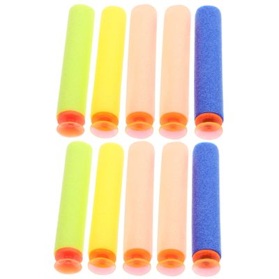 HOOTNEE 100pcs Eco-Friendly Darts Tips Eva Foam Bullets Fit for Realistic Guns War Game Series
