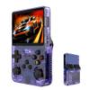 Handheld Game Console,3.5-Inch IPS Screen Retro Gaming Console,15000 Classic Games, 3500mAh,20Mainstream Emulator,Built-in 64GB TF Card, Support HDMI and TV Output, Classic Game Play (Purple) view 1
