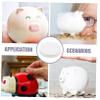 Gadpiparty 10pcs PVC Money Jar Sealing Stopper Piggy Bank Plug Money Holder for Save Box Cash Storage Jar Bottom Plug PVC Bank view 3