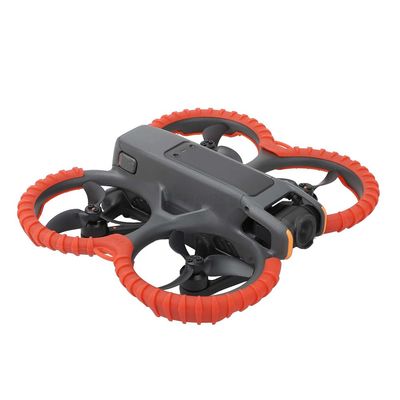 ABZEKH Drone Accessories for Sunnylife for DJI Avata 2 Protective Bumper Ring Propeller Guard Anti-Collision Protectors Prop Bumper for DJI Avata 2 Accessory(Red)