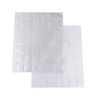 OHPHCALL 10pcs Coin Holder Pages Coin Collection Storage Bags for Currency Stamps Collectors and Enthusiasts