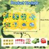 Nukids Puzzle Racer Kids Car Track Play Set, Toys for 3-6 Year Old Boys, Dinosaur Theme, 15PCS view 2