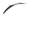 IKBDLNCUQ Rear Spoiler Fit for Infiniti Q60 Q60S Coupe M4 Carbon Fiber Pattern Pattern Rear Spoiler Trunk Wing 2013-2024 Sedan Spoiler view 1