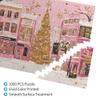 MA6GE8DE Pinks Christmas Shop 1000 Piece Funny Jigsaw Puzzles,Creative Activity Hobbies for Adults,Unique and Beautiful Design,Vibrant Colors Wooden Puzzle,Enjoy The Puzzle Solving Process view 3