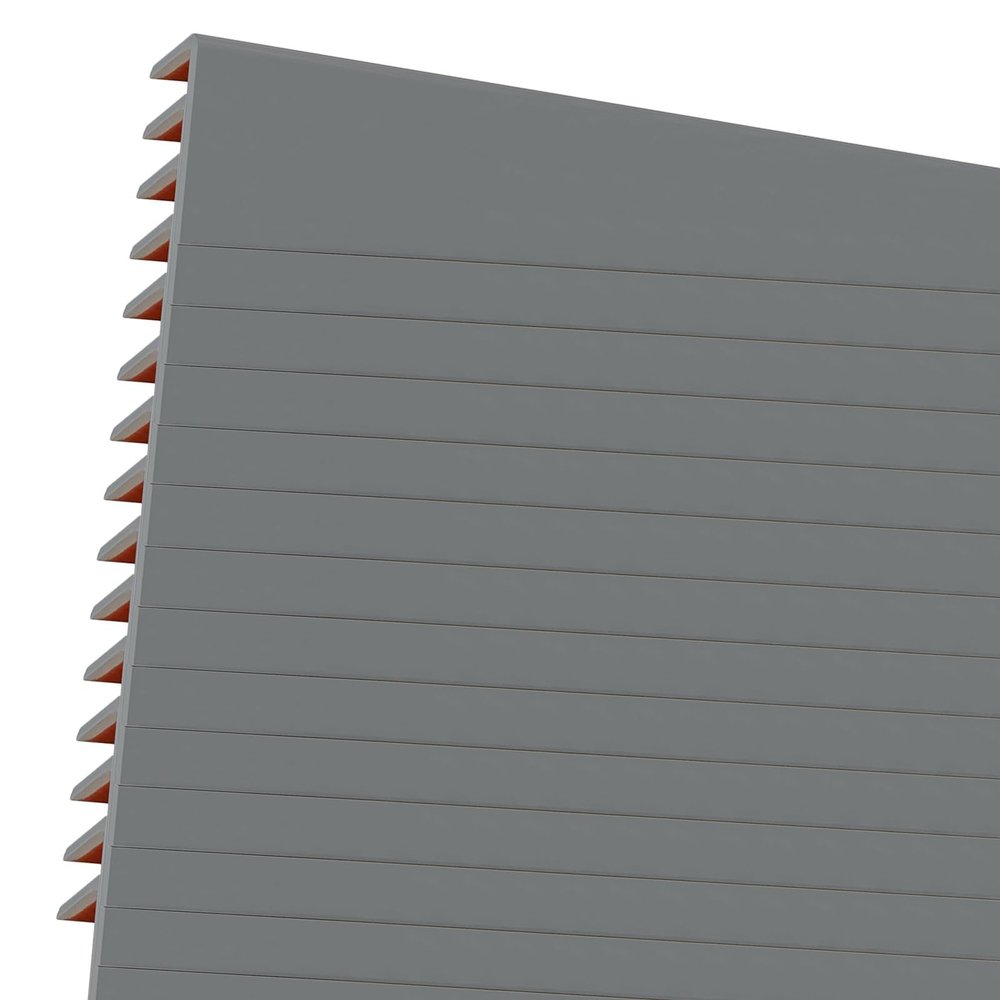 8ft Wall Corner Guards Grey, 5 10 15 20 30 Pcs Walls Edge Protectors, Paintable Drywalls Corner Bumper for Dog Chewing Damage/ Self Adhesive Wall Edging Trim Strips for Home Office Bedroom(White 15 PC
