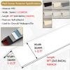 8ft Wall Corner Guards Grey, 5 10 15 20 30 Pcs Walls Edge Protectors, Paintable Drywalls Corner Bumper for Dog Chewing Damage/ Self Adhesive Wall Edging Trim Strips for Home Office Bedroom(White 15 PC view 3
