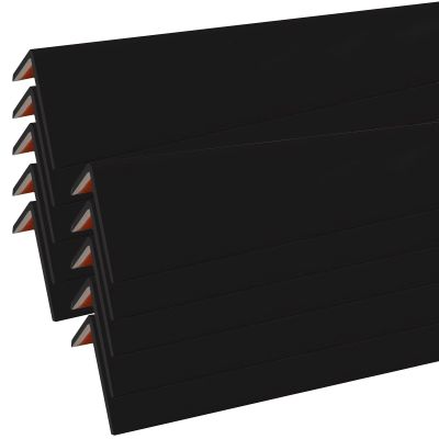 5 10 15 20 30 Pcs Corner Wall Guards & Edge Protectors 8FT, Paintable Drywalls Corner Bumper/ Self Adhesive Wall Edging Trim Strips To Home Office Protect Walls, Dog Chewing Damage(White 10 PCS)