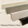 5 10 15 20 30 Pcs Corner Wall Guards & Edge Protectors 8FT, Paintable Drywalls Corner Bumper/ Self Adhesive Wall Edging Trim Strips To Home Office Protect Walls, Dog Chewing Damage(White 10 PCS) view 4
