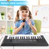 37 Key Piano Keyboard, Kids Beginner Electronic Piano with Microphone, Music Toy for 3-5 Year Old Boys Girls, USB Powered, Portable and Lightweight view 4