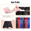 23Pcs Anime Spider Birthday Decorations, Red Black Blue 3.3x8.2ft Tinsel Foil Fringe Curtains Banners and Cobweb Balloons for Spider Theme Birthday Party Decorations Boys and Girls Party Supplies view 4