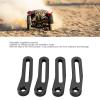 Adjustable Metal Front Bumper, with Strong Cushioning and Wear Aluminum Alloy Front Bumper for 1/10 RC Car (Black) view 3