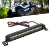 25LED Super Bright RC LED Light Bar for 1/10 RC Crawler Car, Aluminium Alloy Roof Lamp with Bracket for Axial SCX10, Dark Environment Night Running view 3