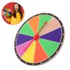 KICHOUSE Party Prize Wheel Game DIY Spinning Raffle Wheel for Celebrations Trade Shows and Classroom Activities Design Multi-Purpose Fun Prop view 3