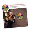 KICHOUSE Party Prize Wheel Game DIY Spinning Raffle Wheel for Celebrations Trade Shows and Classroom Activities Design Multi-Purpose Fun Prop view 4
