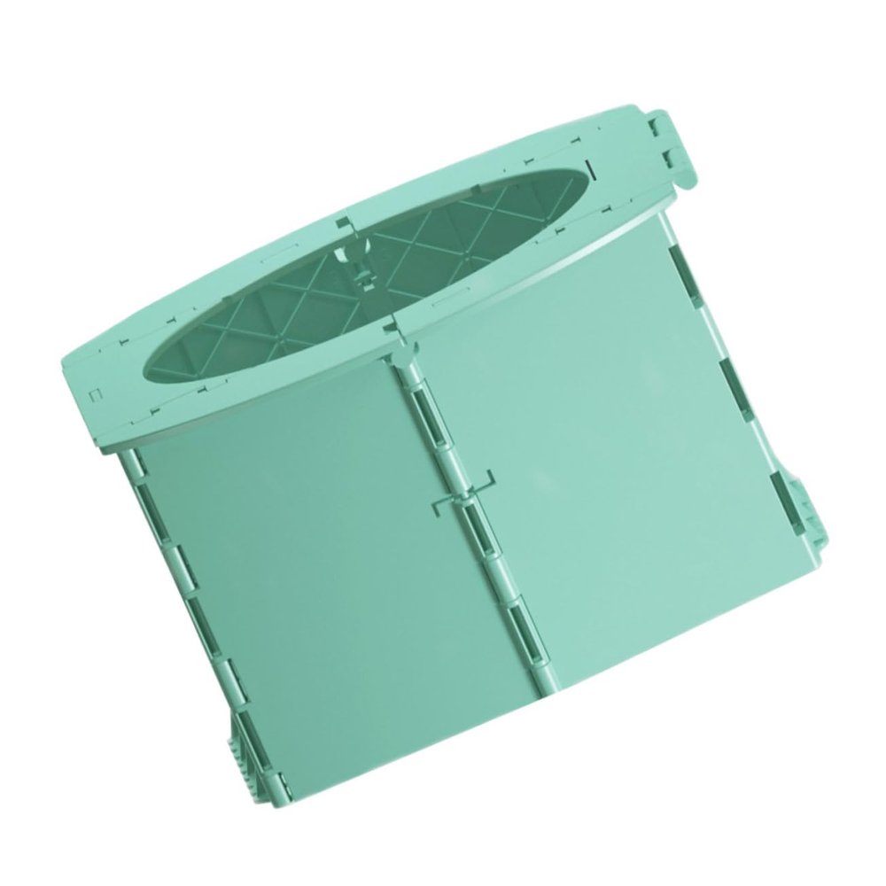 ASAKKURA Portable Boy Girl Travel Potty Folding Car Toilet for Potty Training Sturdy Pp Material Easy to Carry Bright Colors