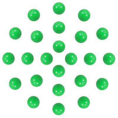 PLAFOPE 50pcs Lottery Balls Raffle Drawing Balls Cage Plastic for Christmas Party