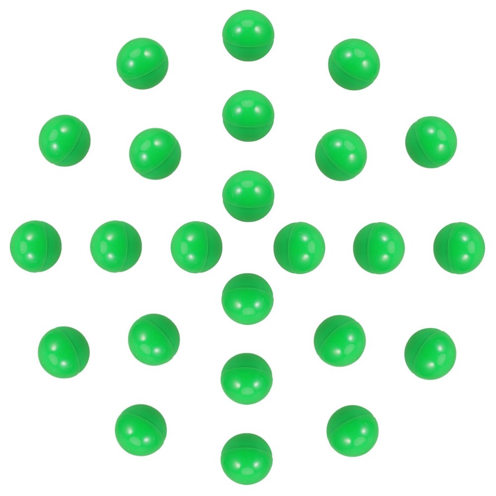 PLAFOPE 50pcs Lottery Balls Raffle Drawing Balls Cage Plastic for Christmas Party