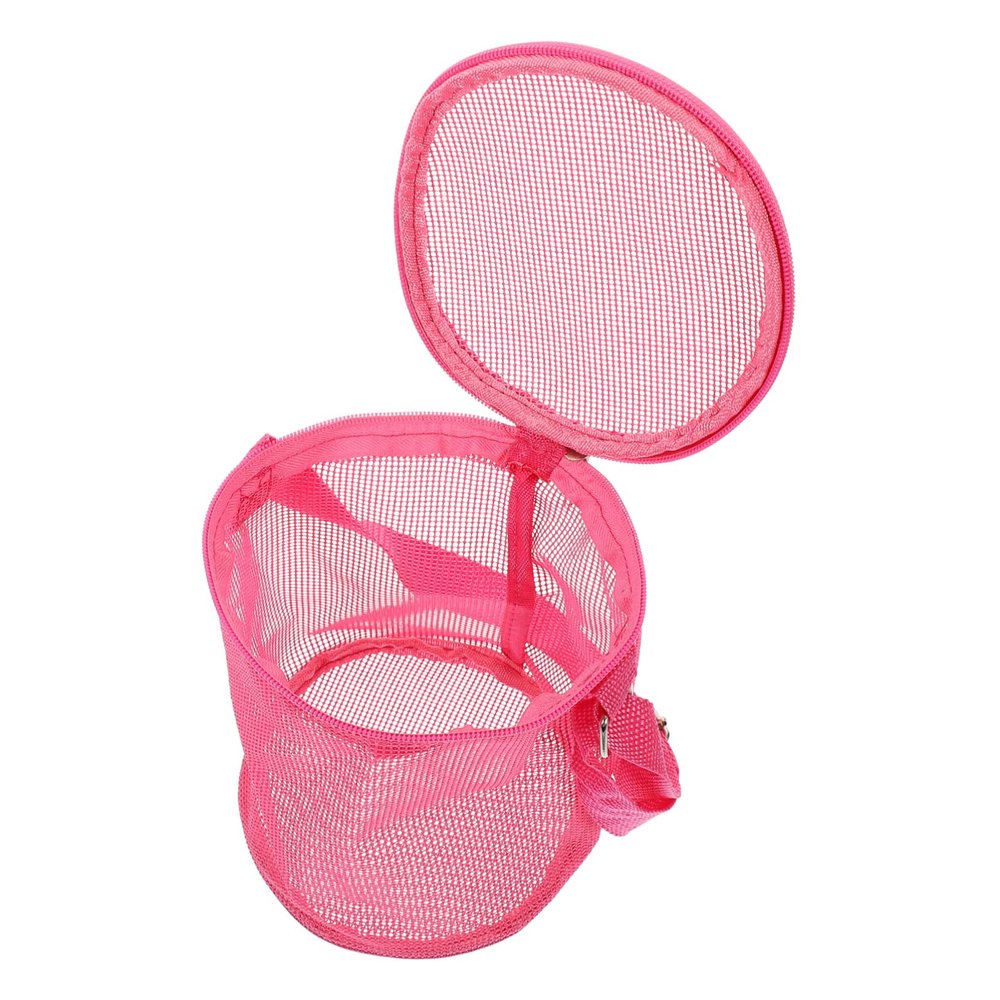 CATIEBYE Portable Handle Small Beach Bag for Boys and Girls Mesh Beach Toy Bag High Capacity