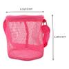 CATIEBYE Portable Handle Small Beach Bag for Boys and Girls Mesh Beach Toy Bag High Capacity view 2