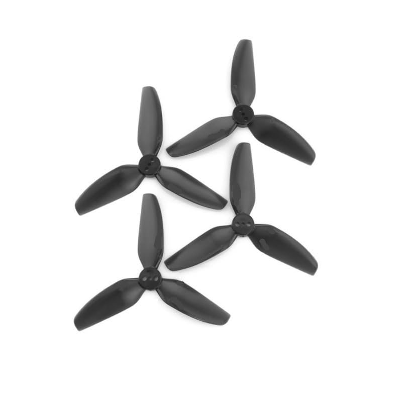 Suitable Compatible with RC 2.5-inch annular Pipeline unmanned Aerial Vehicle Components, Used Compatible with T2.5X2.5X3 2525 3-Blade propellers (10 Pairs)(10 Pairs Black)