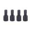 4 Pack Metal Differential Cups Upgrade Parts Compatible with 144001 144002 144010 124007 124016 124017 124018 124019 RC Vehicles(Black) view 1