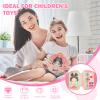 KTZCTPCA Princess Dress Up Game Set, Art Craft Kits for Kids, Princess Fantasy Diamond Art Kits, Paper Fantasy Makeup Activity Art Craft Kits, DIY Paper Art Craft Makeup Sticker Books (B) view 4