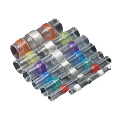 POWTAXBJGD 50~500pcs Solder Seal Wire Connectors Waterproof 3:1 Heat Shrink Insulated Wire Terminals Electrical Butt Splice(9,500pcs)