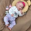 18 inch Reborn Vinyl Doll Reborn Baby Dolls Silicone Full Body Lifelike Reborn Baby Dolls Beautiful and Realistic Collectibles (A) view 1