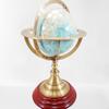 Antique Decorative World Globe Desktop Rotating World Globe Metal Crafts Nautical Authentic Home Decor Globe view 2