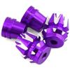 2 Sets Alloy M3 Size 3mm Transmitter 3D Stick Ends for Futaba/Spektrum DX7 FrSky Taranis X9 X7 RadioLink RC Multicopter Quadcopter(Purple) view 3