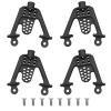 Aluminum Alloy Front Rear Shock Tower Bracket Mount Damper Hoops & Plastic Complete Transmission Box,Center Gearbox Gear Box with Gear Assembled view 2