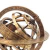 Brass Tabletop Armillary Sphere Globe-Brown view 3