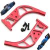 Alloy Rear Wing Support ARA320519 for ARRMA 1/7 Infraction Limitless Felony 6S BLX RC Car Upgrade Parts,Frame Diffuser Supports Upgrade Part (Red) view 1