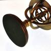 5" Nautical Brass Armillary Sphere World Globe Rosewood Base Table Decor Gift view 2