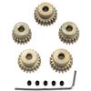 7075 Aluminum Alloy 48P 3.175mm Pinion Gear Sets 18T 19T 20T 21T 22T Motor Gears Fit 3.175mm (1/8-Inch) Shaft & 7075 Aluminum Alloy 48P 3.175mm Pinion Gear Sets 36T 37T 38T 39T Motor Gears Fit 3.175mm view 2