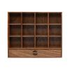 1:12 House Cabinet Bookcase Shelf House Furniture Toy Miniature Storage Cupboard Decor view 1