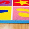 Champion Rugs Kids/Baby Room/Daycare/Classroom/Playroom Sit Spot Area Rug Letters Numbers Fun Educational Shapes Learning Carpet (8 X 10) view 3