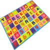Champion Rugs Kids/Baby Room/Daycare/Classroom/Playroom Sit Spot Area Rug Letters Numbers Fun Educational Shapes Learning Carpet (8 X 10) view 4