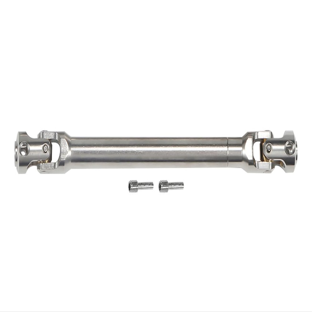 1/10 RC Drive Shaft,Stainless Steel Drive Shaft 5mm Universal Joint Driveshaft for 1/10 RC Rigs Crawler SCX10 Pro TRX4 High Trail TF2 VS4-10 CC02 (128-178mm)